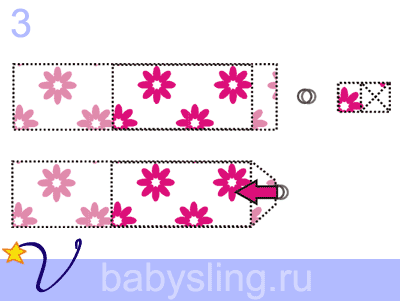 Как сшить слинг - 3