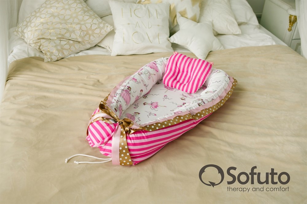 Гнездышко-кокон для новорожденных Babynest Colombina