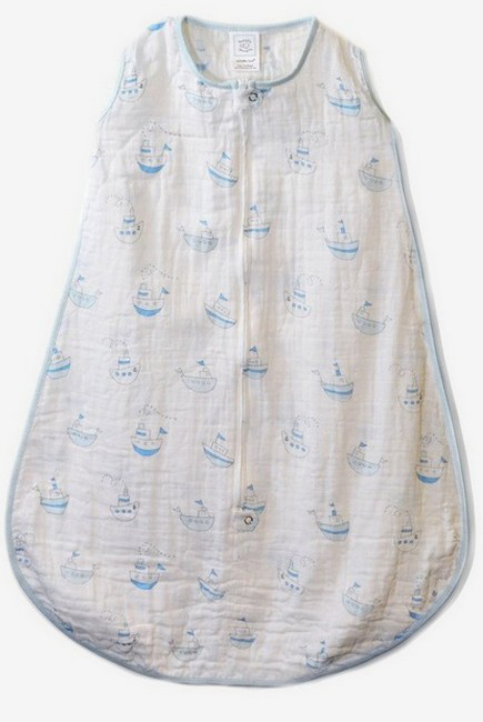 Спальный мешок SwaddleDesigns Blue Little Ships