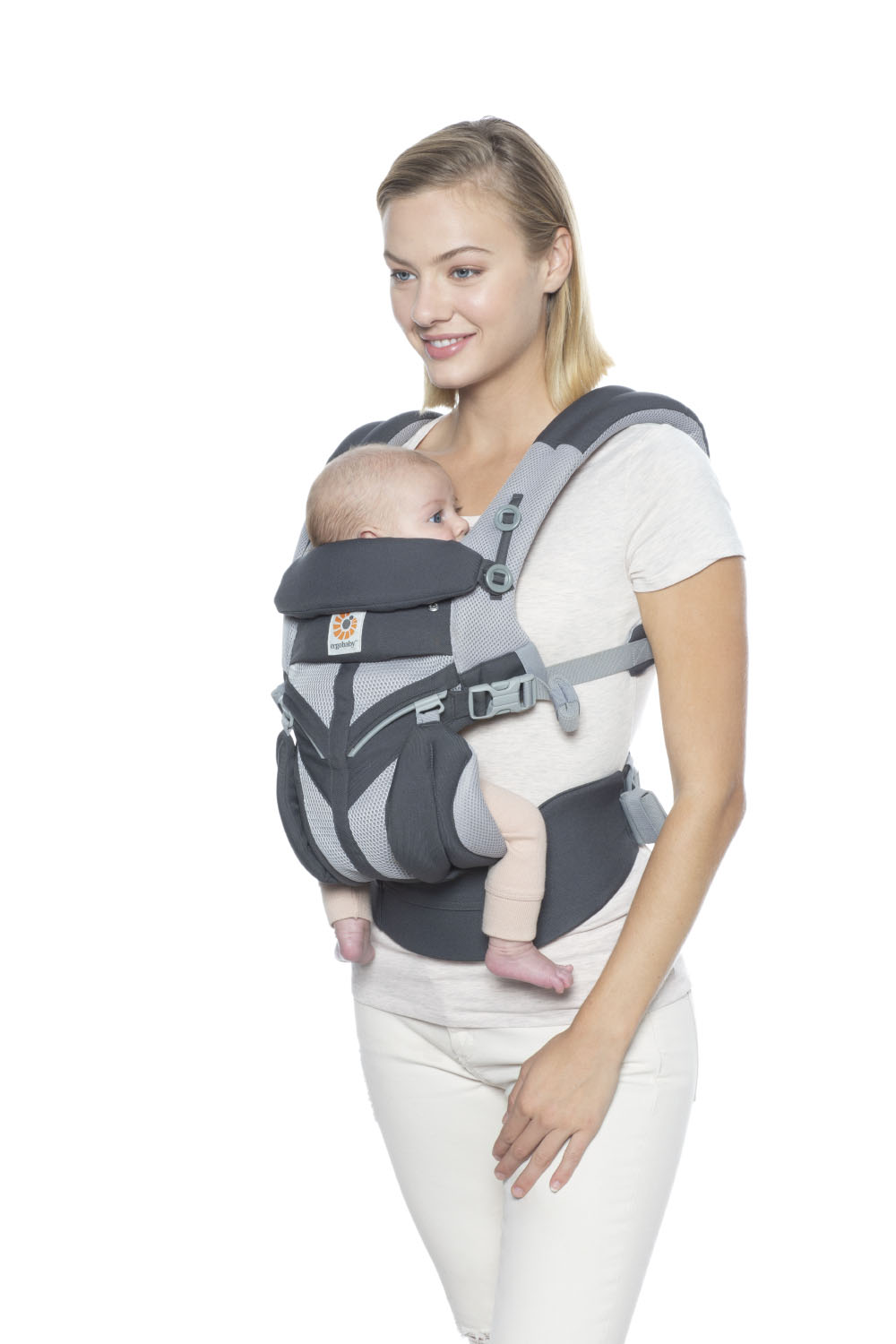 Эрго-рюкзак Ergobaby OMNI 360 Cool Air Mesh - Carbon Grey