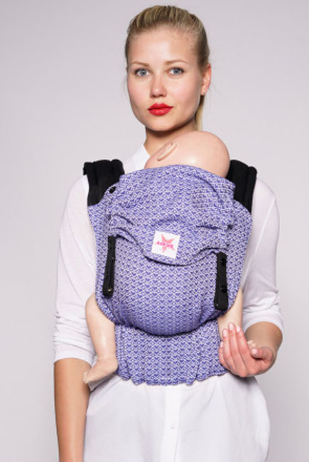 Эрго-рюкзак для новорожденных Kokadi, Heart2Heart Jeans