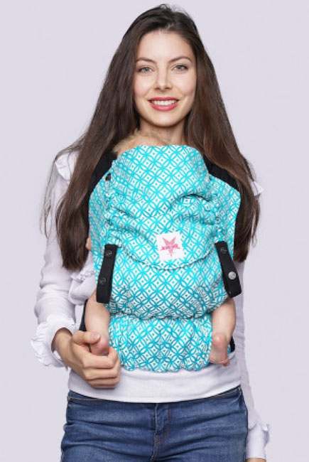 Эрго-рюкзак для новорожденных Kokadi, Retro Stars Benjamin