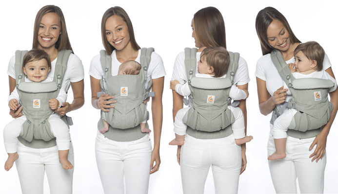 Эрго-рюкзак Ergobaby OMNI 360 Cool Air Mesh - Carbon Grey