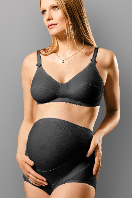 Бандаж трусы для беременных дородовой, черный