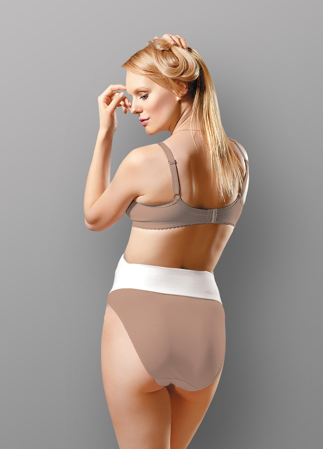 Бандаж для беременных дородовой (пояс), белый