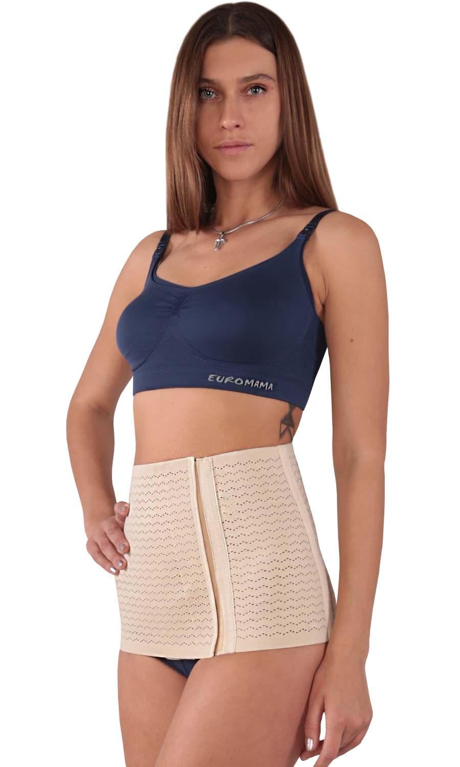 Бандаж послеродовой утягивающий "Лента", бежевый