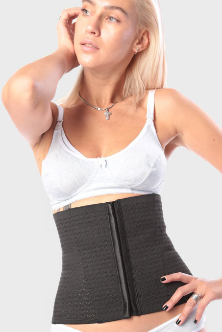 Бандаж послеродовой Евромама "Талия", черный