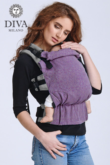 Эрго-рюкзак с рождения Diva Basico Lilla Simple One!