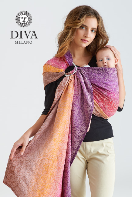 Слинг с кольцами Diva Essenza, Rosa