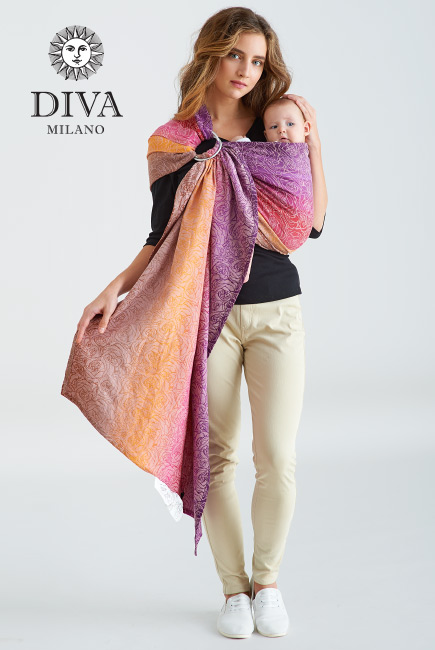 Слинг с кольцами Diva Essenza, Rosa