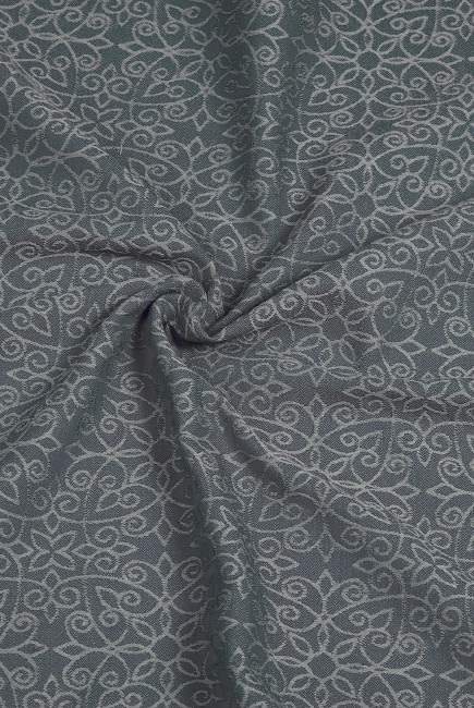 Слинг с кольцами для новорожденных Diva Basico, Charcoal