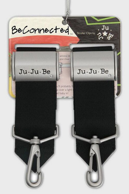 Крепления для колясок Ju-Ju-Be к сумкам и рюкзакам для мам, серебро