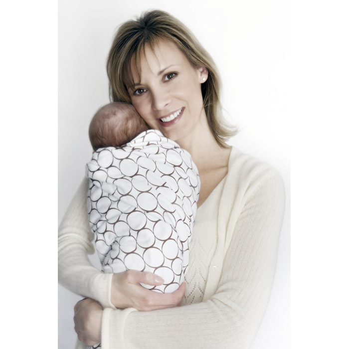 Пеленка детская тонкая SwaddleDesigns Маркизет Very Berry Mod C