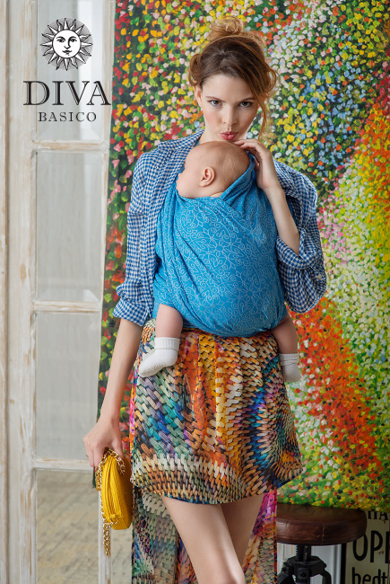 Слинг-шарф Diva Basico, Oltremare