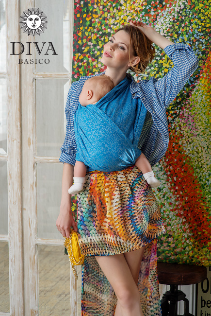 Слинг-шарф Diva Basico, Oltremare