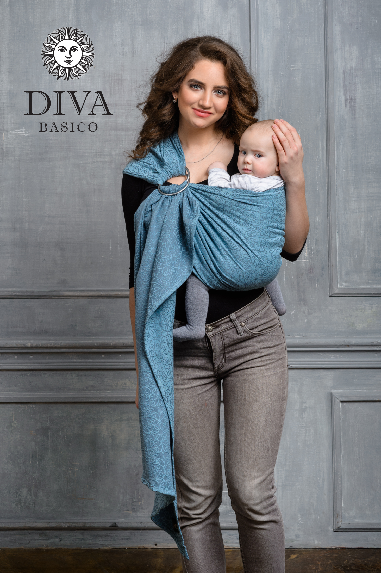 Слинг с кольцами Diva Basico, Luna