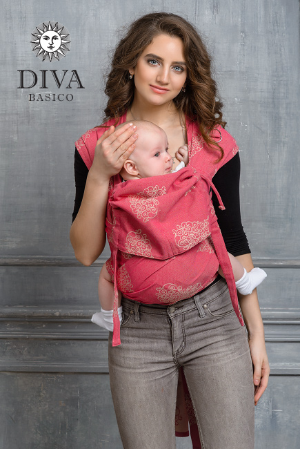 Май-слинг Diva Basico, Amore с капюшоном