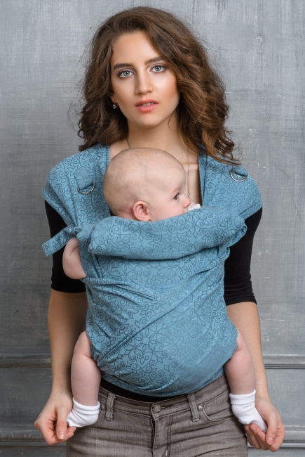 Май-слинг Diva Basico, Luna с капюшоном