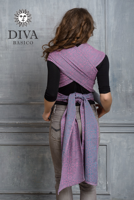 Май-слинг Diva Basico, Perla с капюшоном