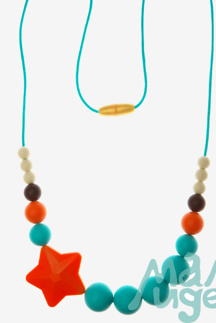 Слингобусы Аврора, оранжево-бирюзовые