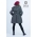 Слингокуртка зимняя 4 в 1 Diva Outerwear Grafite