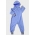 Флисовая поддева (комбинезон) Comfort, лазурь