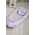 Гнездышко-кокон для новорожденных Babynest Fialki