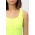 Майка поло для кормящих и беременных, желтый неон