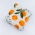 Муслиновая пеленка с бамбуком Diva большая, Orange