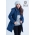 Слингокуртка зимняя 4 в 1 Diva Outerwear Azzurro