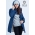Слингокуртка зимняя 4 в 1 Diva Outerwear Azzurro