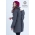 Слингокуртка зимняя 4 в 1 Diva Outerwear Grafite