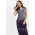 Вечернее платье для кормящих и беременных длинное с градиентом, фиалковое