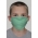Многоразовая маска медицинская детская муслиновая, Green Mint