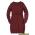 Платье для кормящих Mothers en Vogue Marled, бордо (Maroon-Black)