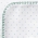Фланелевая пеленка для новорожденного SwaddleDesigns SeaCrystal Dot