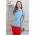 Топ для кормления Diva Nursingwear Polo, цвет Celeste