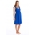 Платье для кормящих и беременных "Wrap Dress" без рукава, Cobalt