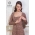 Платье для кормящих и беременных Diva Nursingwear Alba дл.рукав, принт Sole