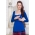Топ для кормящих и беременных Diva Nursingwear Alba дл.рукав, Azzurro