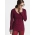 Топ для кормления Mothers en Vogue Must Have V-Neck, винный (Deep Cabernet)