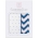 Набор пеленок SwaddleDesigns Swaddle Duo True Blue Chevron