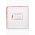 Фланелевая пеленка для новорожденного SwaddleDesigns Red Lt. Stars