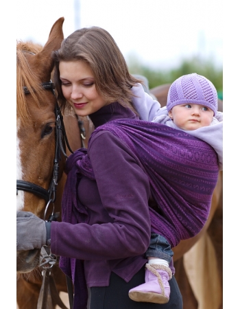 Слинг-шарф Ellevill Zara Aubergin