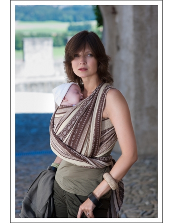 Слинг-шарф Ellevill Zara Tricolor Sandstorm