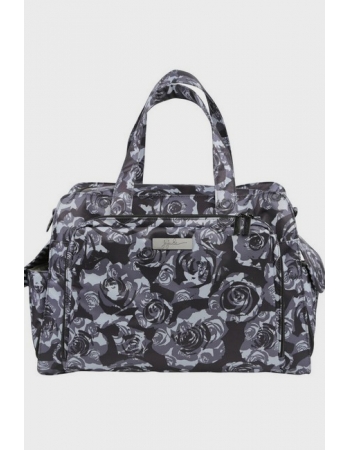 Дорожная сумка для мамы или сумка для двойни Ju-Ju-Be Be Prepared, Onyx Black Petals