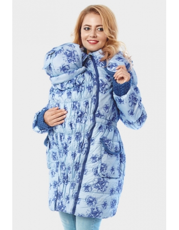 Слингокуртка зимняя Gliona 3в1, камелия