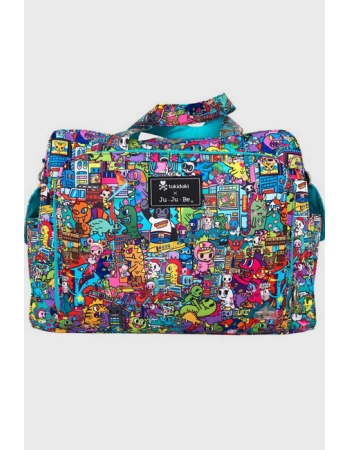 Дорожная сумка для мамы или сумка для двойни Ju-Ju-Be Be Prepared, Tokidoki Kaiju City