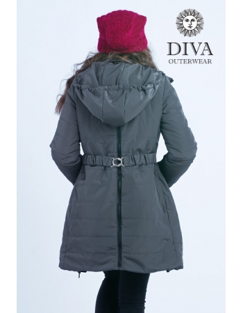 Слингокуртка зимняя 4 в 1 Diva Outerwear Grafite