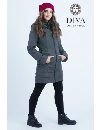 Слингокуртка зимняя 4 в 1 Diva Outerwear Grafite